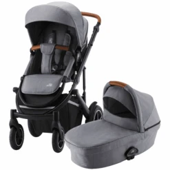 Britax Römer Kombikinderwagen Smile III Frost Grey Inklusive Babywanne Frost Grey