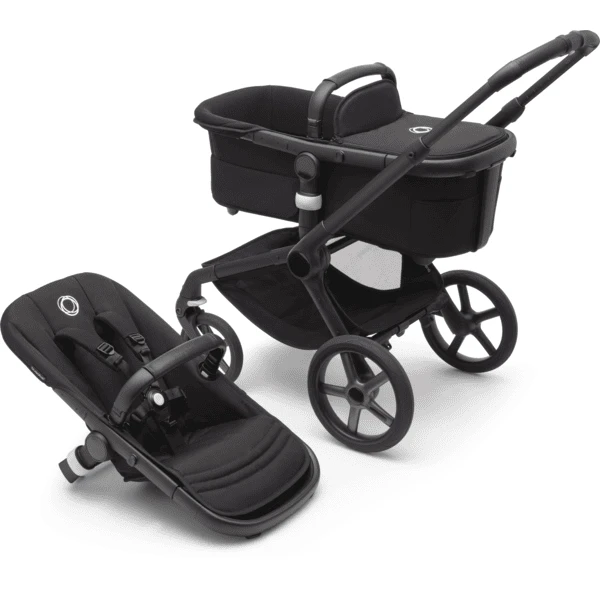 Bugaboo Kinderwagen Fox 5 Basis Black/Midnight Black 1 Bugaboo Kinderwagen Fox 5 Basis Black/Midnight Black