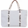 CHILDHOME Family Bag Signatur Canvas Offwhite