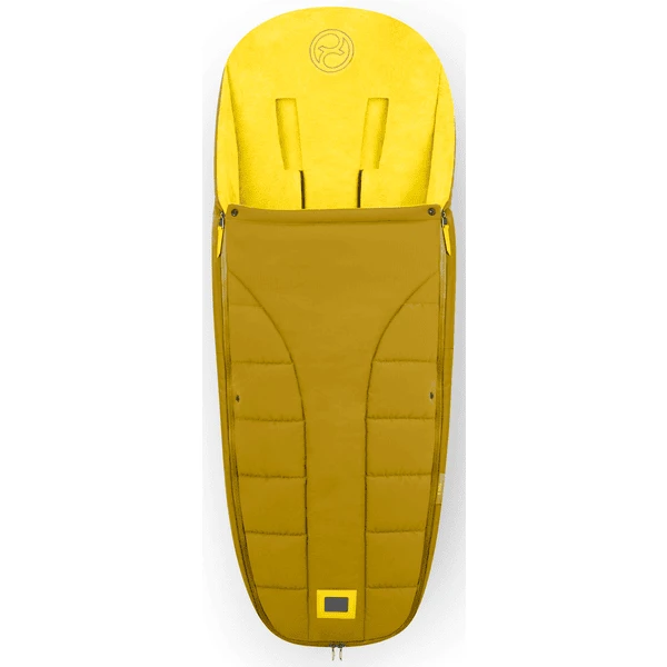Cybex PLATINUM Fußsack Mustard Yellow 1 Cybex PLATINUM Fußsack Mustard Yellow