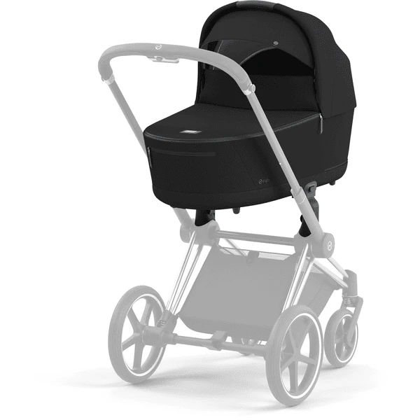 Cybex PLATINUM Kinderwagenaufsatz Für New Priam Und E-Priam Lux Carry Cot Deep Black 1 Cybex PLATINUM Kinderwagenaufsatz Für New Priam Und E-Priam Lux Carry Cot Deep Black