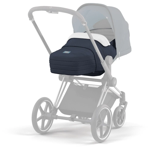 Cybex PLATINUM Kinderwagenaufsatz Lite Cot Nautical Blue 1 Cybex PLATINUM Kinderwagenaufsatz Lite Cot Nautical Blue