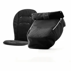 Emmaljunga Fußsack Ergo De Luxe Crystal Black