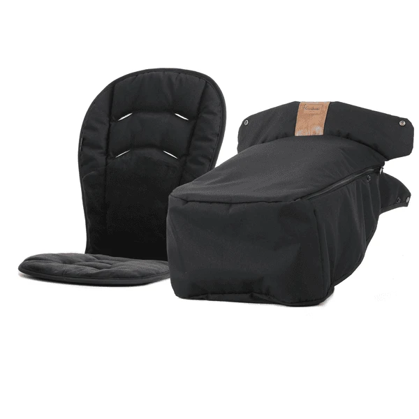 Emmaljunga Fußsack Ergo Outdoor Black 1 Emmaljunga Fußsack Ergo Outdoor Black