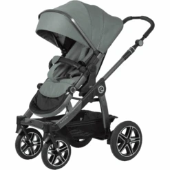 Hartan Kinderwagen Racer GTX Casual Collection Bunny Dots (900) Gestellfarbe Platin