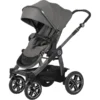 Hartan Kinderwagen Racer GTX Mit Handbremse Casual Collection Stardust (902) Gestellfarbe Platin