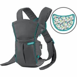 Infantino SWIFT™ CLASSIC BABYTRAGE, Grau Mit Tasche