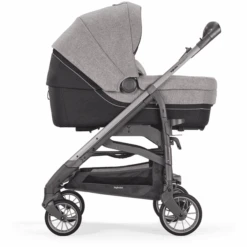 Inglesina Kombikinderwagen Trilogy Maui Grey Gestell City Titanium