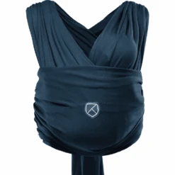 KOALA BABYCARE®Elastisches Sling Tragetuch Cuddle Wrap Stretchy - Dunkelblau