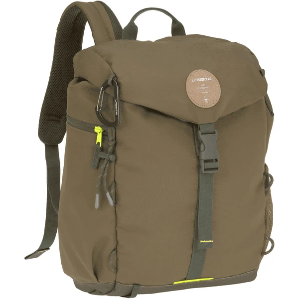 LÄSSIG Wickelrucksack Outdoor Backpack Olive 1 LÄSSIG Wickelrucksack Outdoor Backpack Olive