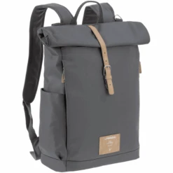 LÄSSIG Wickelrucksack Rolltop Backpack Anthrazit