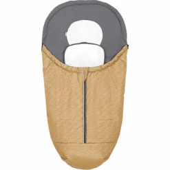 Odenwälder Systemfußsack Klimocool Modern Blizzard Dark Mustard