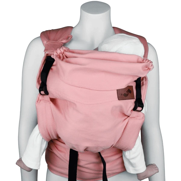 SCHMUSEWOLKE Babytrage HalfBuckle Coral 1 SCHMUSEWOLKE Babytrage HalfBuckle Coral